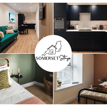 Wych Cottage, Striking 2 Bed, Parking, Ground Floor Flat - Step Free 萨默顿 外观 照片